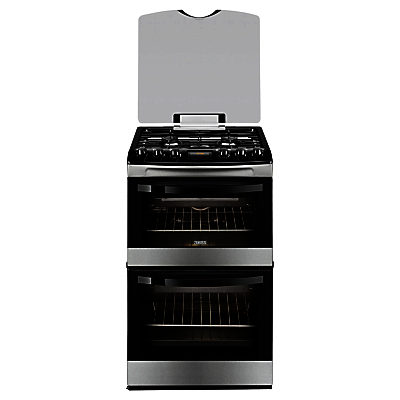 Zanussi ZCG43200XA Gas Cooker, Stainless Steel Zanussi ZCG43200XA Gas Cooker, Stainless Steel